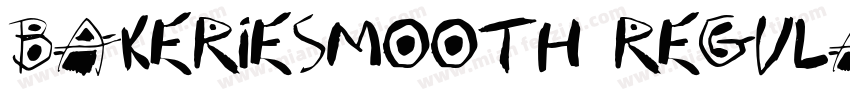 bakeriesmooth regula字体转换